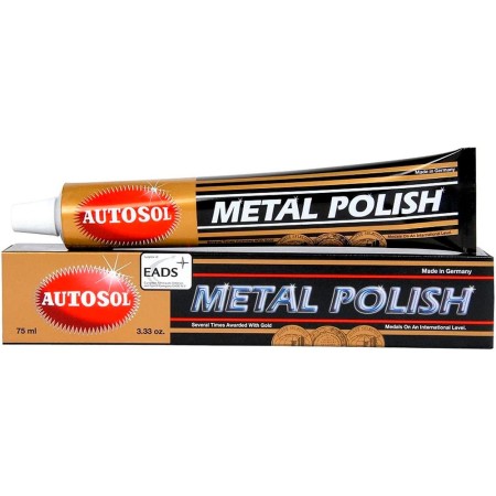 PACK 2UDS X AUTOSOL PULIMENTO PARA METALES TUBO 75ML