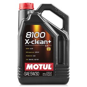 ACEITE 8100 X-CLEAN+ 5W30 5L MOTUL 5L