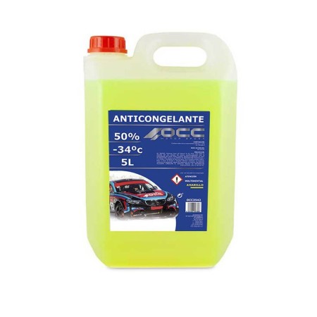 ANTICONGELANTE AMARILLO G12 -34�C 50% 5 LITROS
