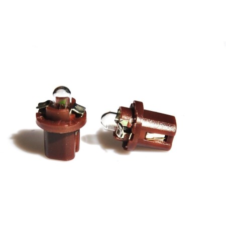 L�MPARA M-TECH BX8.5D 24V/1.2W MARR�N | 10 UDS