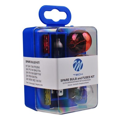 ESTUCHE DE L�MPARAS M-TECH H7 24V