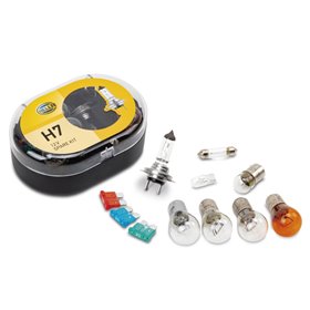 ESTUCHE LAMPARAS H7 12V 11PCS HELLA