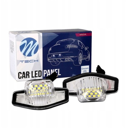 LUZ DE MATR�CULA DE LED 18 SMD HONDA JAZZ