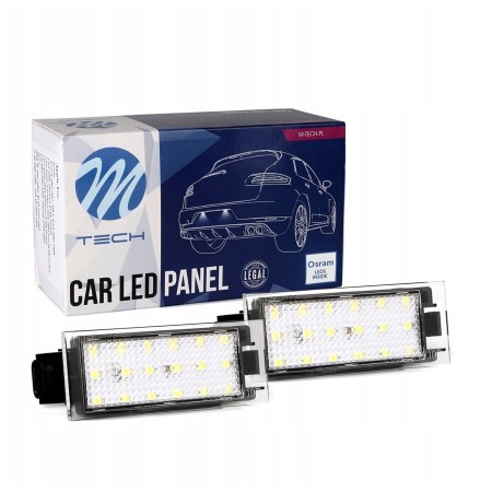 LUZ DE MATR�CULA DE LED 18 SMD RENAULT CLIO III