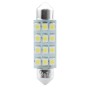 L030W - C5W 41MM 12XSMD3528 12V BLANCA | 10 UDS