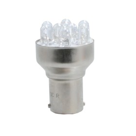 L045Y - BA15S  9 X LED 5MM 12V AMARILLO | 10 UDS