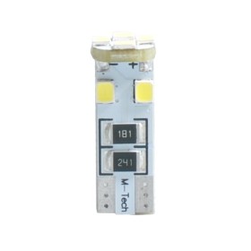 L312W - W5W 8XSMD3528 12V CANBUS BLANCO | 10 UDS