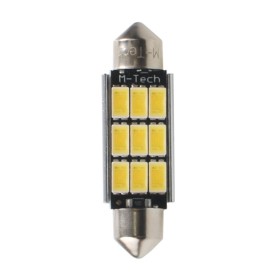 L816WW - C5W 41MM 9XSMD5630 12V BLANCO C�LIDO | 10 UDS