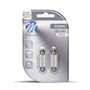 BLISTER 2X LED L030B - C5W 41MM 12XSMD3528 AZUL