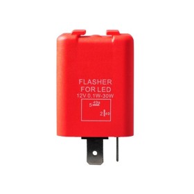 FLL007, 12V, 2P, RED COVER