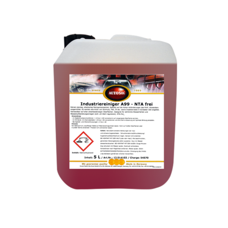 LIMPIADOR INDUSTRIAL AUTOSOL A99 BID�N 5 L