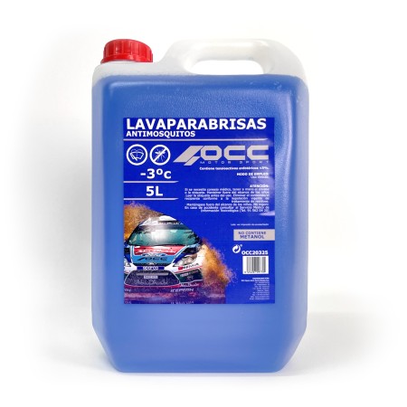 LIMPIAPARABRISAS ANTIMOSQUITOS 5 LITROS