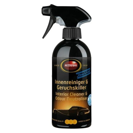 LIMPIADOR DE INTERIORES Y NEUTRALIZADOR DE OLORES AUTOSOL BOTELLA DE SPRAY 500 ML