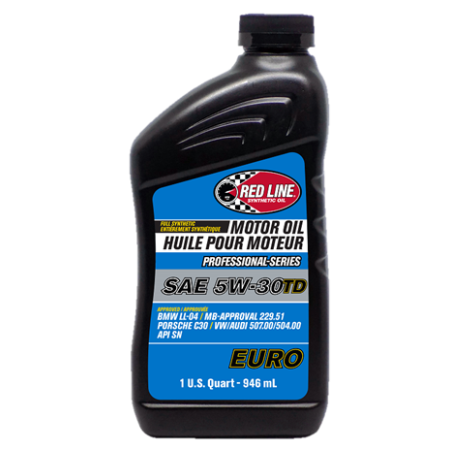 ACEITE MOTOR REDLINE PRO-SERIES EURO 5W30 TD MOTOR OIL - 946ML/CS6