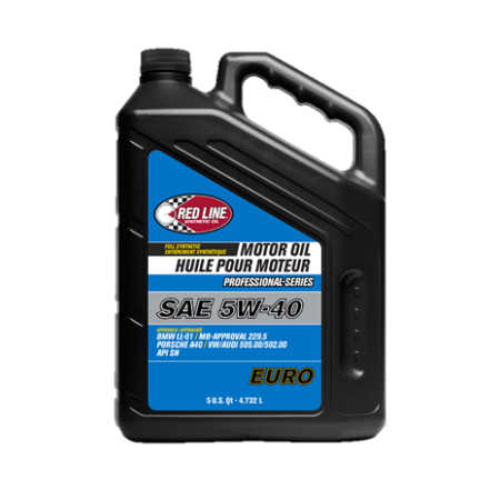 ACEITE MOTOR REDLINE PRO-SERIES EURO 5W40 - 4.8L/CS3